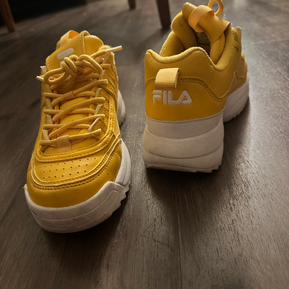 Fila  Yellow Sneakers
